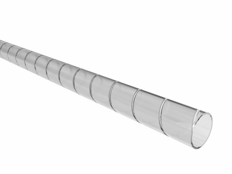 Кабельный спиральный бандаж , диаметр 6 мм, длина 2 м (SWB-06), прозрачный | 07-7006 | REXANT