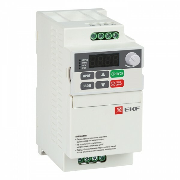 Преобразователь частоты 2,2кВт 3х400В VECTOR-75 compact EKF Basic | VT75c-2R2-3B | EKF