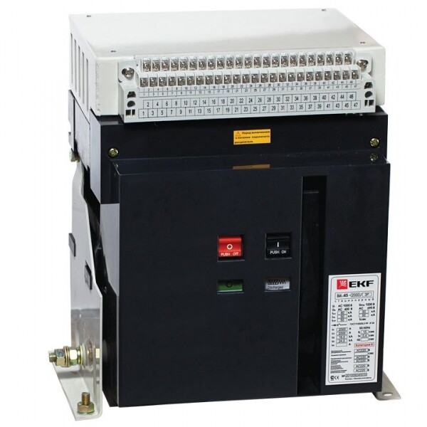 Выключатель нагрузки ВН-45 2000/1000А 3P стационарный EKF | nt45-2000-1000 | EKF