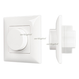 Панель SMART-P14-DIM-P-IN White (230V, 1.5A, 0/1-10V, Rotary, 2.4G) (Arlight, IP20 Пластик, 5 лет) | 033010 | Arlight