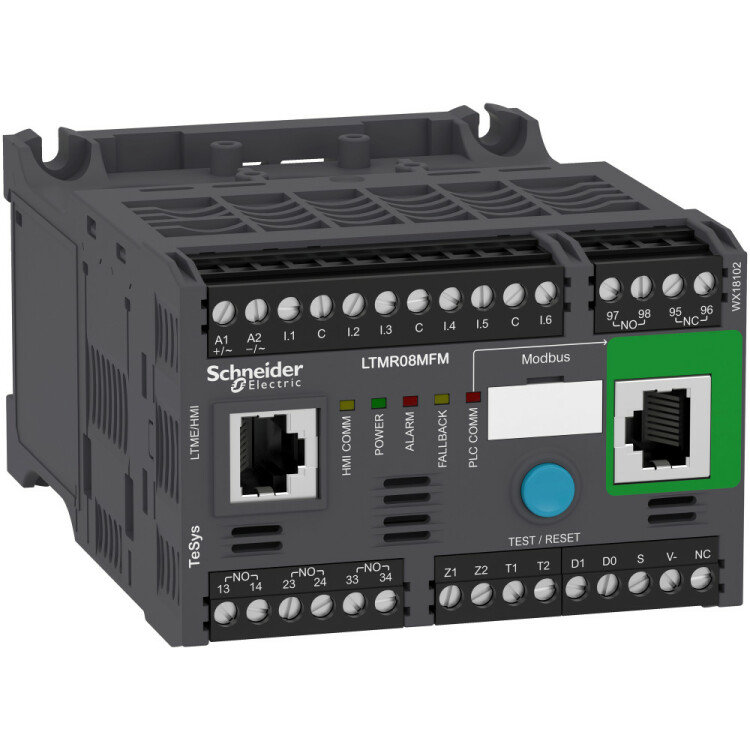 РЕЛ.TESYS TMODBUS 0.4-8A 115-230VAC | LTMR08MFM | Schneider Electric