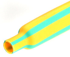 Трубка термоусаживаемая ТУТнг-LS-LS-20/10 желто-зеленая (100м/рул) | 60109 | КВТ