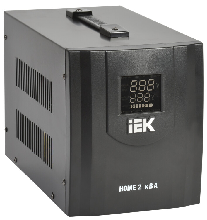 Стабилизатор напряжения серии HOME 2 кВА (СНР1-0-2) | IVS20-1-02000 | IEK