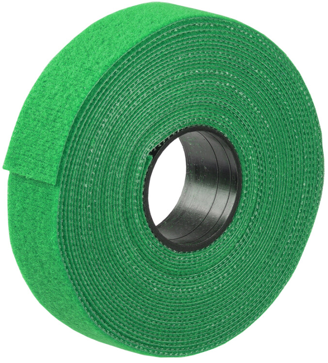 Хомут-липучка ХКл 16мм зеленый (5м/ролл) | UHL11-16-5M-K06 | IEK