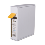 Термоусаживаемя трубка в евро-боксеT-BOX 12/6 желтый (10м) | 65623 | КВТ