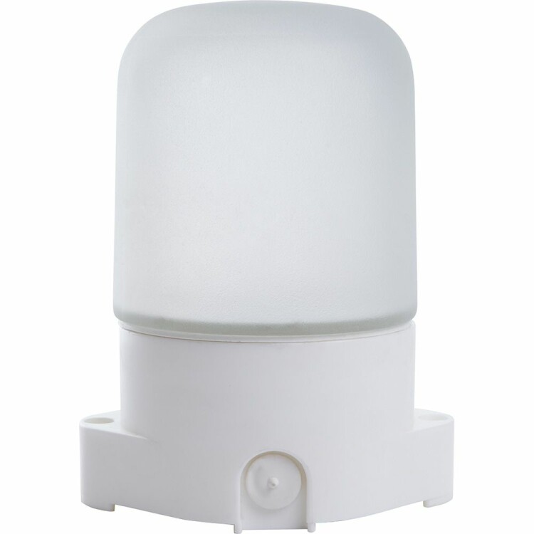 Светильник для бань и саун НББ 01-60-001 230V 60Вт Е27 IP65 пластик стекло, прямой | 41406 | Feron