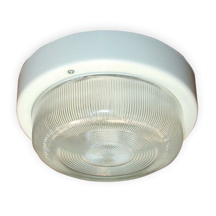 Светильник для ЖКХ под лампу НПП "Селена 3" 03-60-003 60Вт IP65 корпус белый ГИ | 1005550624 | Элетех