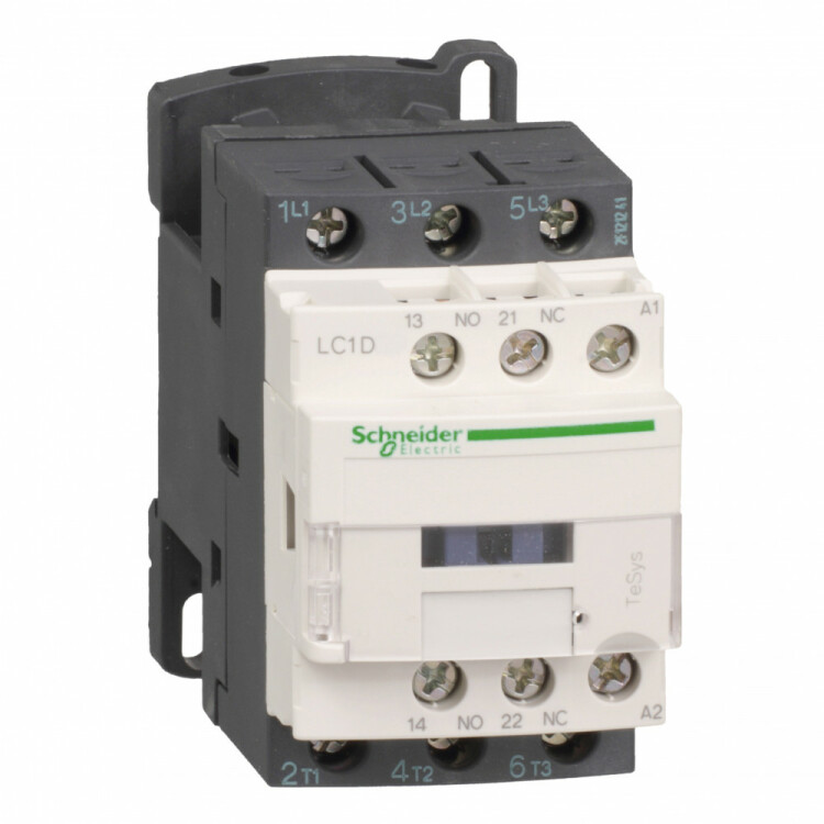 КОНТАКТОР D 3Р,12 A,НО+НЗ,36V 50/60 ГЦ,ЗАЖИМ ПОД ВИНТ, | LC1D12C7 | Schneider Electric