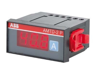 Амперметр (36х72мм) цифровой переменного тока с релейным выходом AMTD-1- R P | 2CSG213645R4011 | ABB