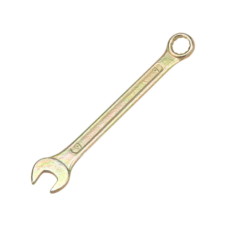 Ключ комбинированный 9 мм, желтый цинк | 12-5804-2 | REXANT
