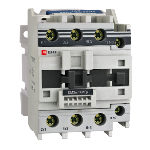 Контактор малогабаритный КМЭп 65А 110В DC 1NO 1NC EKF PROxima | ctr-s-65-110-nc-p | EKF