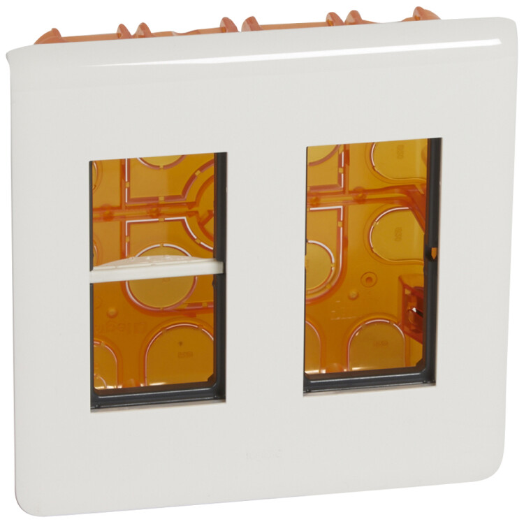 Набор встраиваемого монтажа - Mosaic - 2x4 модулей - белый | 078872L | Legrand