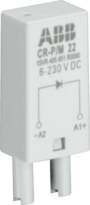 Варистор и светодиод красный CR-P/M-62D 24-60B AC/DC для реле CR-P, CR-M | 1SVR405655R4000 | ABB