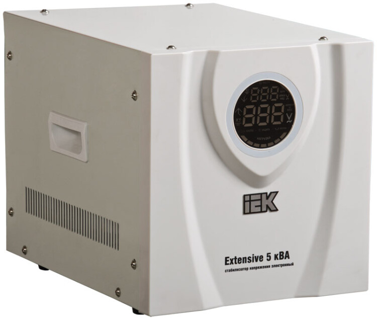 Стабилизатор напряжения переносной серии Extensive 5 кВА | IVS23-1-05000 | IEK