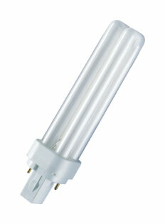 Лампа энергосберегающая КЛЛ 26Вт G24d-3 тепло-белая 2700К DULUX D 26W/827 G24D-3 10X1 | 4050300011912 | Osram