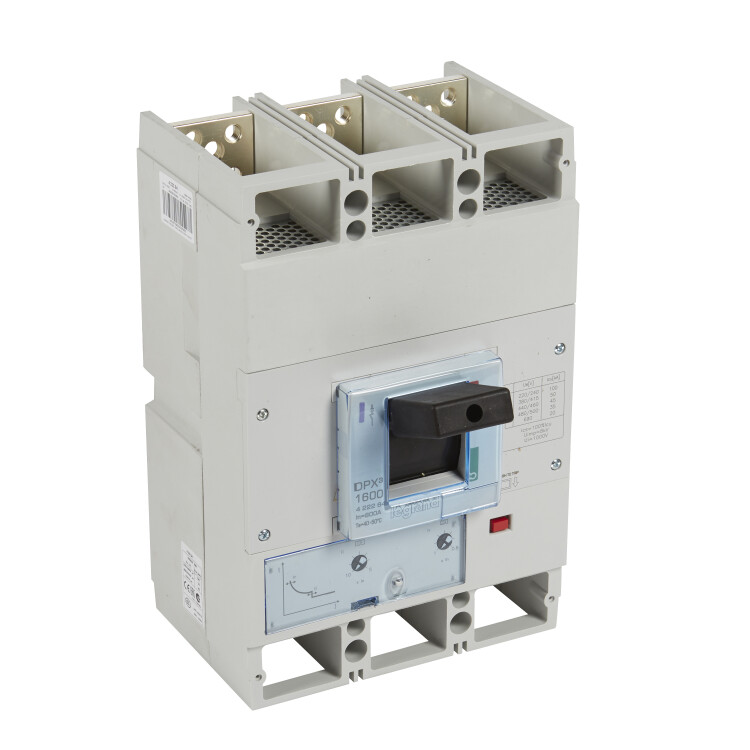 Автоматический выключатель DPX3 1600 - термомагн. расц. - 50 кА - 400 В~ - 3П - 800 А | 422264 | Legrand