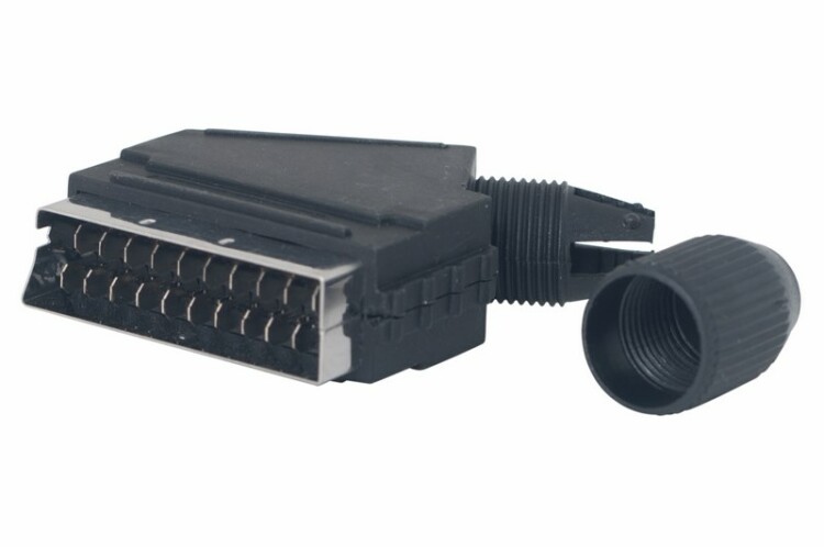 Разъем на кабель штекер SCART, пластик | 17-1001 | REXANT