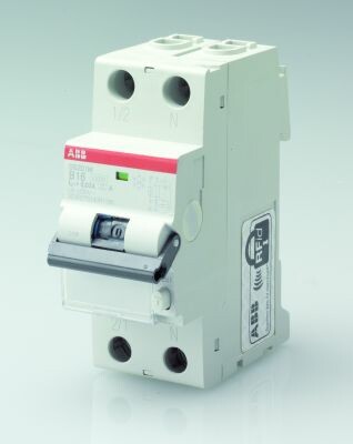Выключатель автоматический дифференциальный DS201 1п+N 10А C 1000мА тип AC | 2CSR255040R5104 | ABB