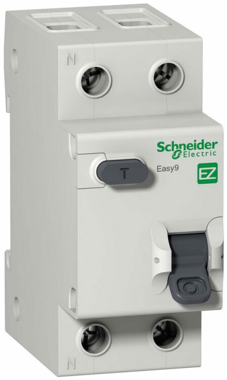 Выключатель автоматический дифференциальный EASY 9 1п+N 20А C 30мА тип AC | EZ9D34620 | Schneider Electric