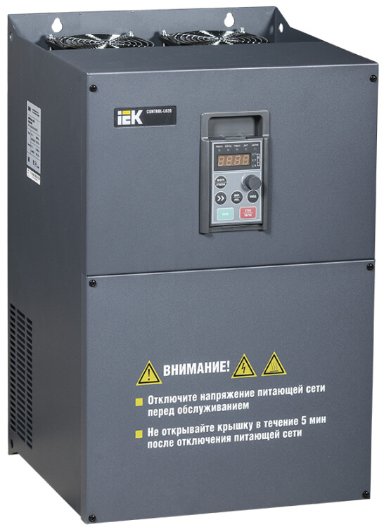 Преобразователь частоты CONTROL-L620 380В, 3Ф 45-55 kW 90-110A | CNT-L620D33V45-55TE | IEK