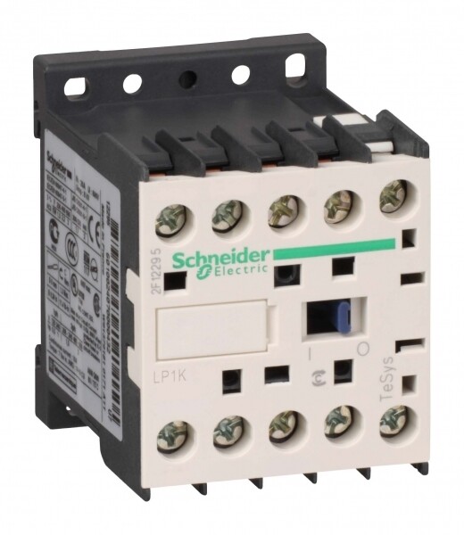 КОНТАКТОР K 3P,6 А,НО,24V DС,ЗАЖИМ ПОД ВИНТ | LP1K0610BD | Schneider Electric