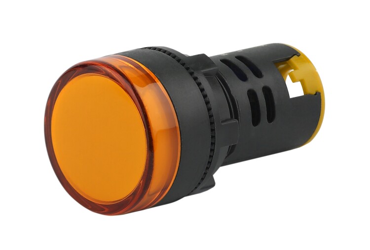 Лампа AD22DS(LED)матрица d22мм желтый 230В (10/1000/12000) | Б0045617 | ЭРА