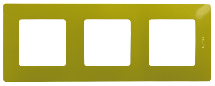 Etika Зеленый Папоротник Рамка 3-ая | 672543 | Legrand