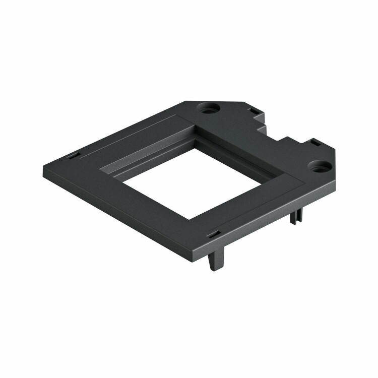 Накладка монтажной коробки UT3 для 1xModul45 82.5x76 мм (полиамид,черный) (UT3 P1) | 7408751 | OBO Bettermann