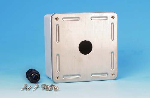 SBB-IE-1-SL Коробка настенного монтажа для 1-го промышленного модуля, IP67, нержавеющая сталь | 46679 | Hyperline