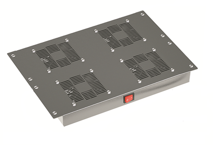Потолочный вентиляторный модуль, 4 вентилятора, для крыши Ш=600мм | R5VSIT6004F | DKC