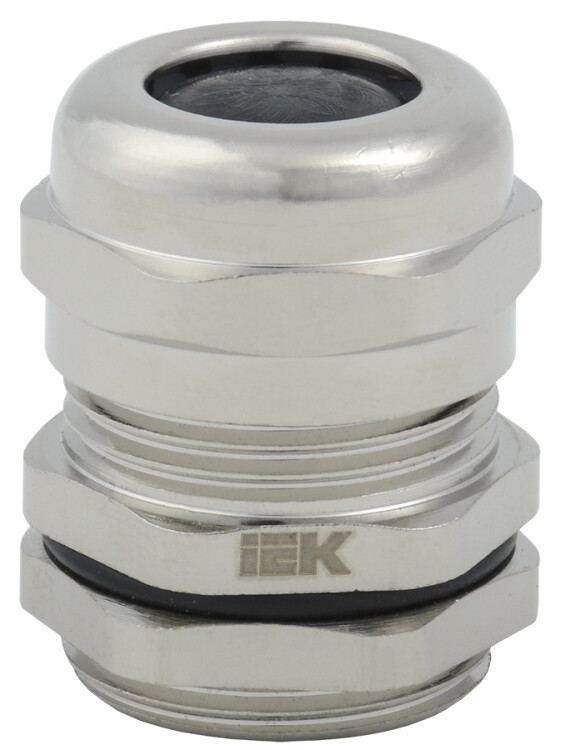 Сальник PGM 13,5 метал. диаметр проводника 6-12мм IP68 IEK | YSA50-12-20-68-K23 | IEK