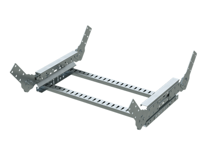 Угол вертикальный лестничный 80х400 | ULF084 | DKC
