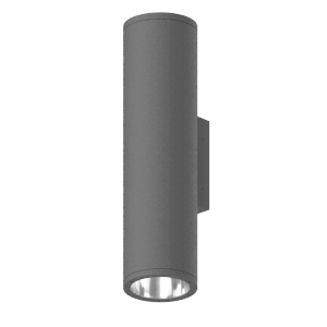 Светильник светодиодный архитектурный Gutta Twin 2x10Вт 4000К IP67 линзованный 10 градусов RAL7045 серый | V1-G1-70330-01L02-67T1040 | VARTON