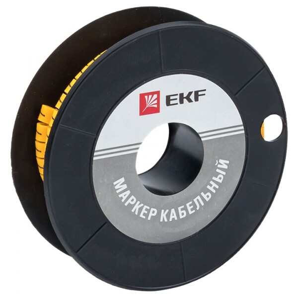 Маркер-кабельный 1,5кв.мм "7" (1000шт.) (ЕС-0) EKF PROxima | plc-KM-1.5-7 | EKF