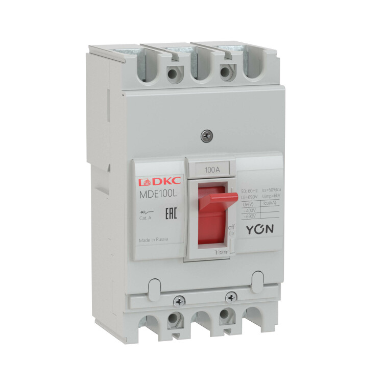 Выключатель автоматический в литом корпусе YON MDE100L016 | MDE100L016 | DKC