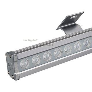 Прожектор светодиодный архитектурный AR-LINE-1000L-36W-24V RGB (Grey, 30 deg, DMX512) | 023633 | Arlight