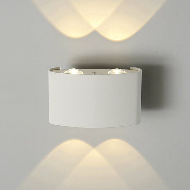 Светильник архитектурный 1555 TECHNO LED TWINKY DOUBLE белый настенный | a038419 | Elektrostandard