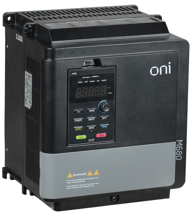 Преобразователь частоты M680 380В, 3Ф 7,5-11 kW 18 - 24А серии ONI | M680-33E075-11TIP20 | ONI