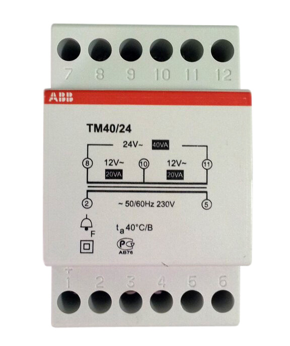 Трансформатор звонковый TM40/24 | 2CSM228785R0802 | ABB