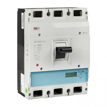 Автоматический выключатель AV POWER-4/3 1000А 100kA ETU6.0 AVERES | mccb-43-1000H-6.0-av | EKF