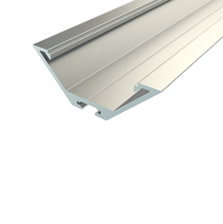 Профиль алюминиевый для светодиодной ленты угловой 6423-2, 2 метра | 146-244 | REXANT