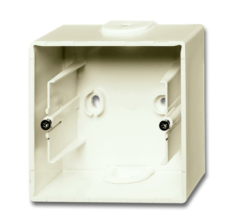 ABB Basic 55 Шале (белый) Коробка для открытого монтажа, 1-постовая | 1799-0-0968 | 2CKA001799A0968 | ABB