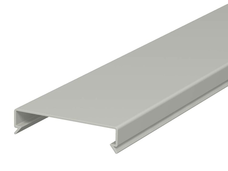 Крышка кабельного канала LK4 60 мм (ПВХ,серый) (LK4 D 60) | 6178486 | OBO Bettermann