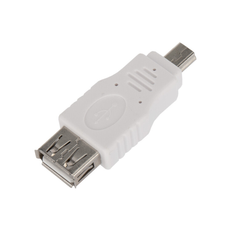 Переходник USB (гнездо USB-A - штекер mini USB 5pin), (1шт.) (пакет) PROconnect | 18-1175-9 | PROconnect