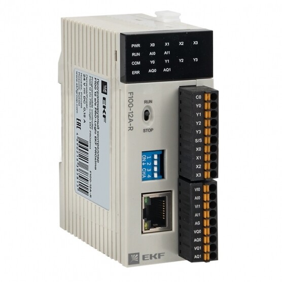Программируемый контроллер F100 12 в/в N PRO-Logic EKF PROxima | F100-12A-N | EKF