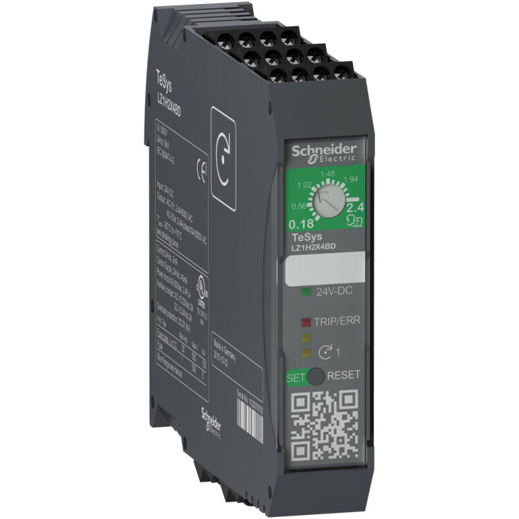 ПУСКАТЕЛЬ TESYSH 0,18…2,4A 24VDC ВИНТ.ЗАЖ. | LZ1H2X4BD | Schneider Electric