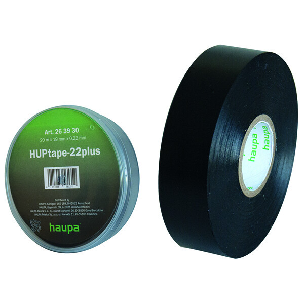 Лента изоляционная морозостойкая HUPtape-22plus 19 мм x 20 м | 263930 | Haupa