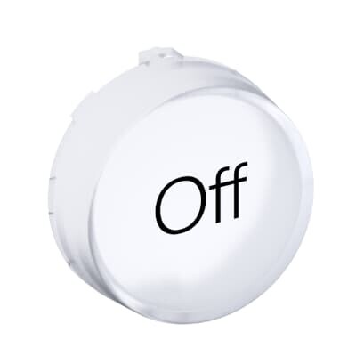 Колпачок с текстом для кнопок с подсветкой и ламп KTC3-1019 | 1SFA616903R1019 | ABB