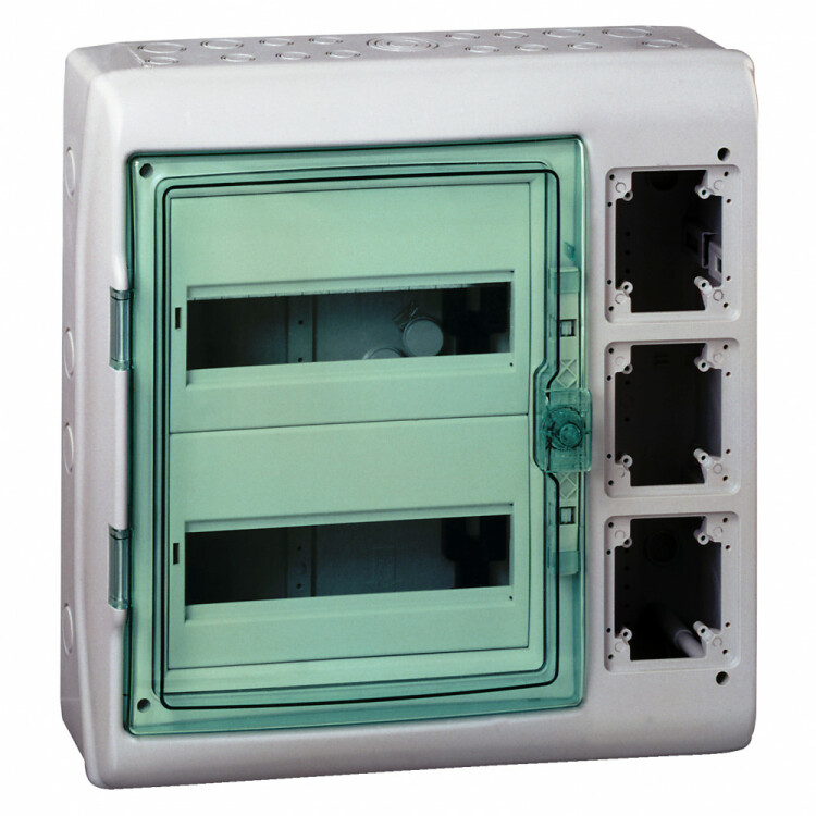 ЩИТ НАВ. IP65 24МОД+3ОТВ С ИНТЕРФ С КЛЕМ | 13439 | Schneider Electric