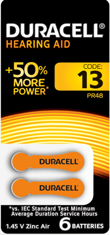 Батарейки Duracell ZA13-6BL | Б0039180 | Duracell